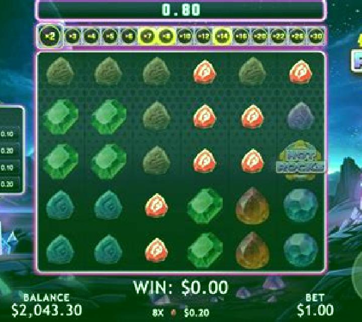 Wild rocks slot machine