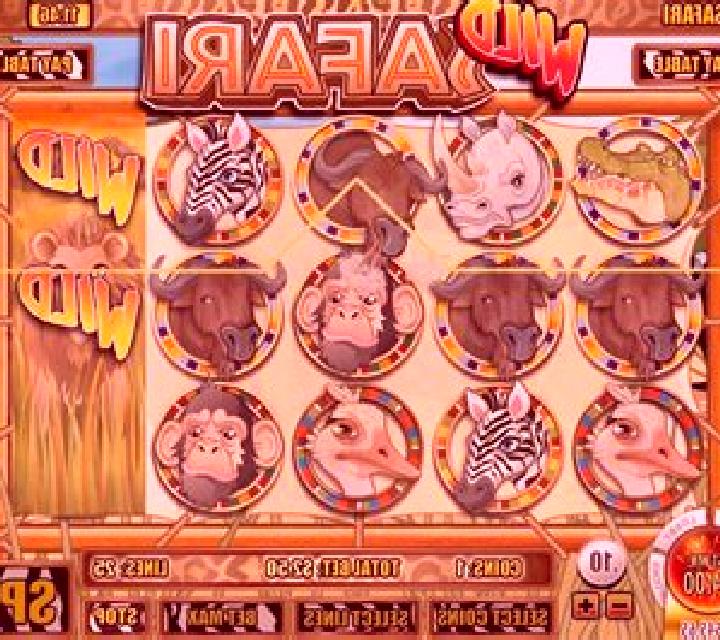 Wild Safari (Rival) slot machine