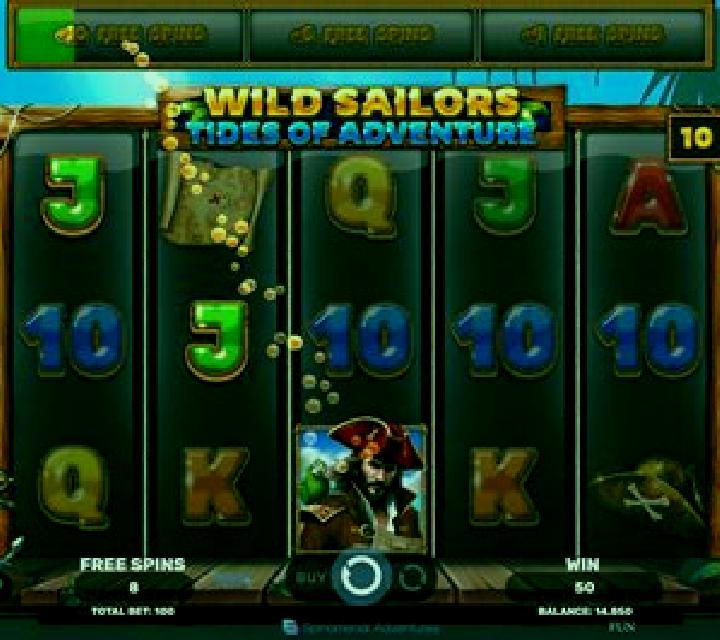 Wild Sailors - Tides of Adventure slot game
