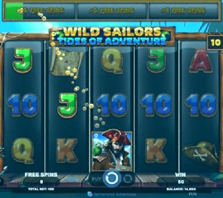Wild Sailors - Tides of Adventure slot machine