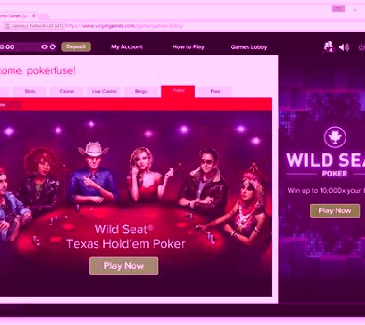 Wild Seat Poker slot game