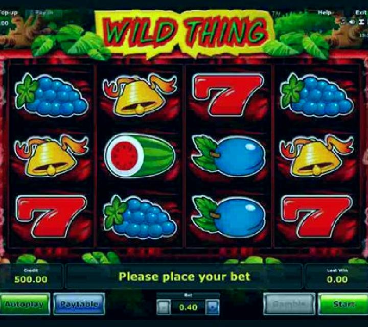 Wild Thing online slot