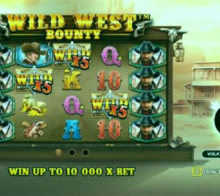 Wild West Gold Blazing Bounty slot game