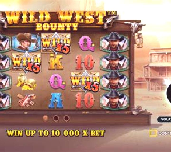 Wild West Gold Blazing Bounty slot machine