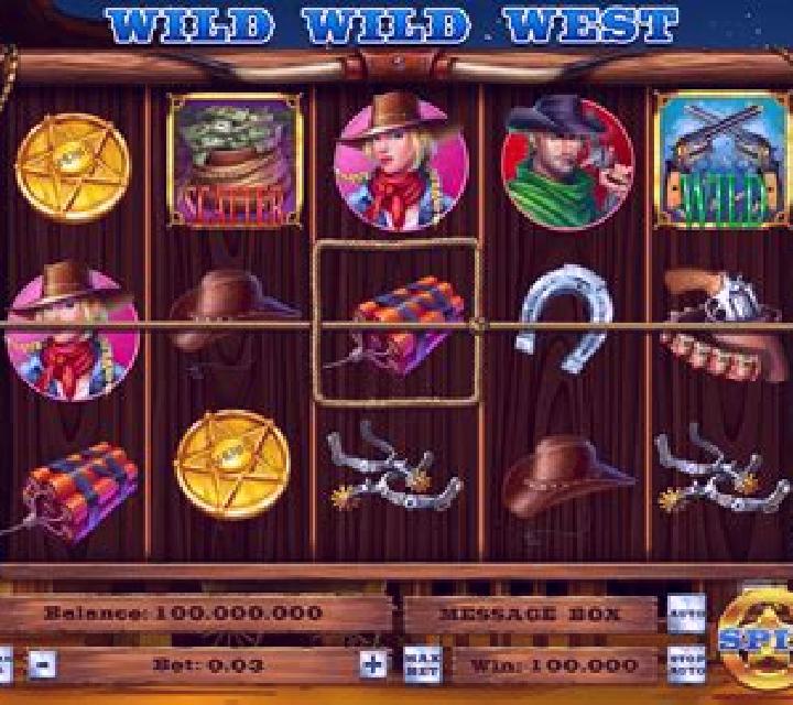 Wild West (Mazooma) slot machine
