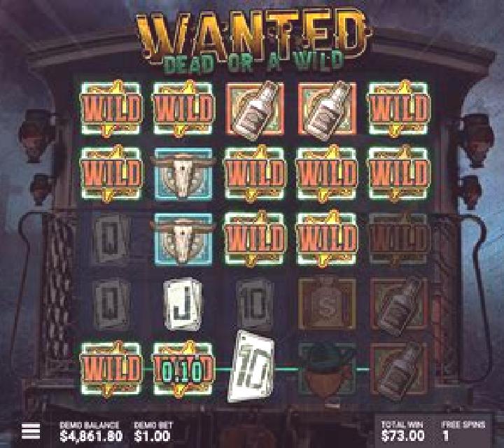 Wild West Most Wanted slot