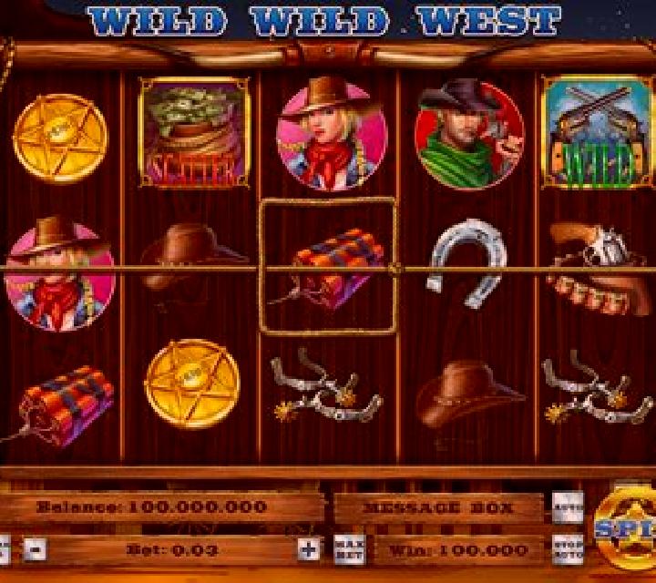 Wild West Revolver slot machine