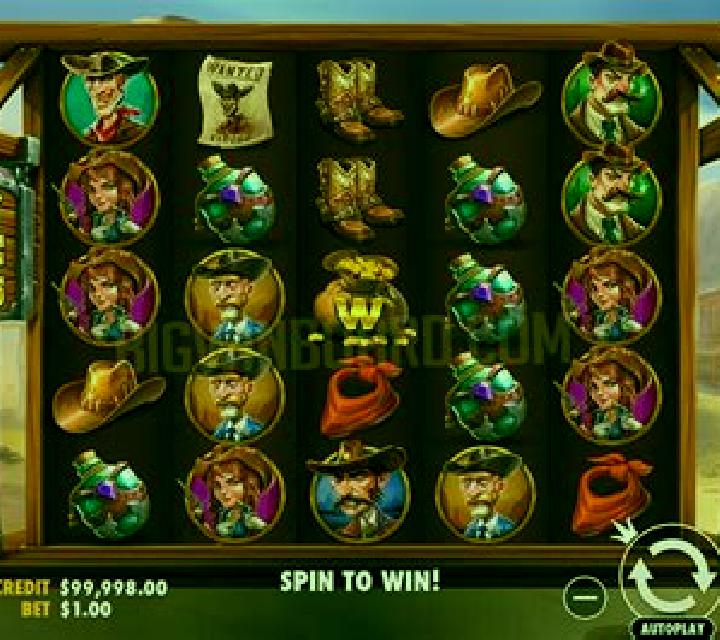 Wild West Town slot game