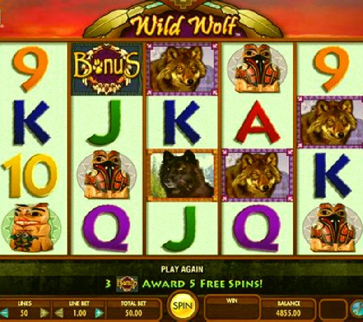 Wild Wild Wolf slot machine