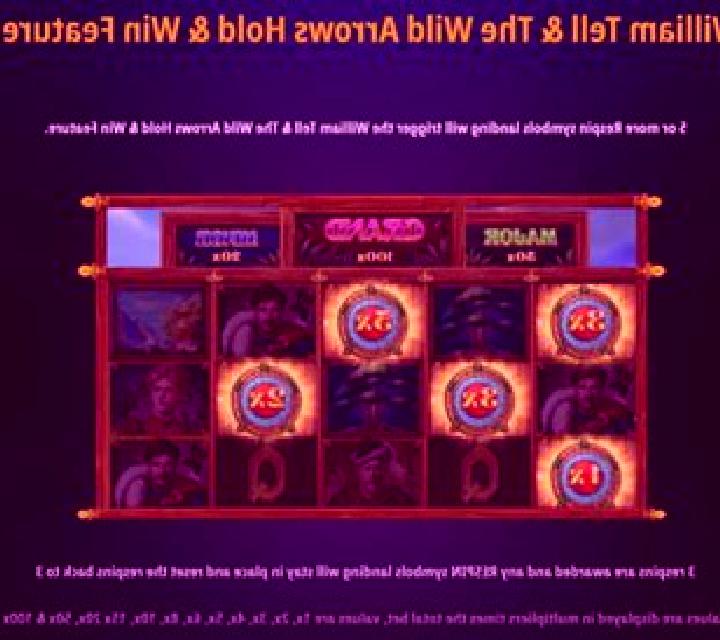 William Tell and The Wild Arrows Hold and Win slot machine