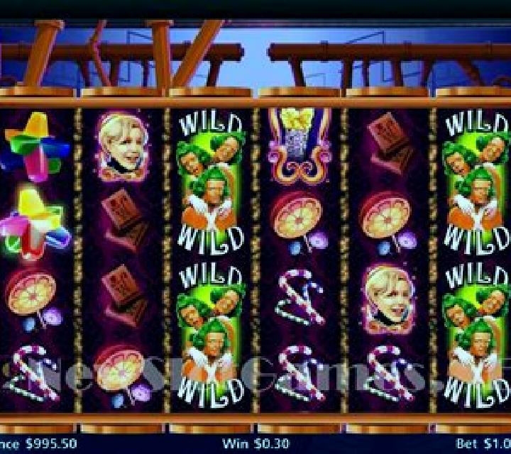 Willy Wonka Everlasting Gobstopper slot machine