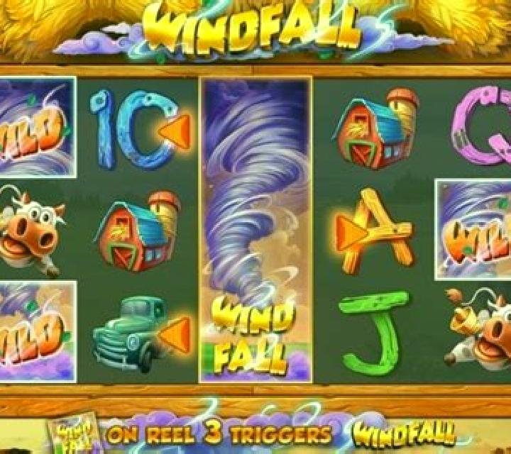 Windfall slot