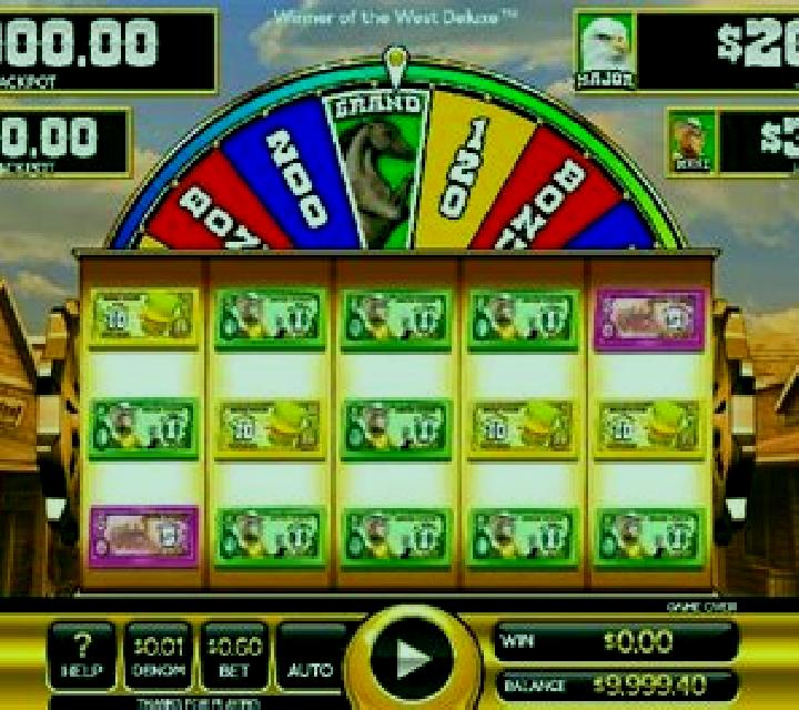 Winner of the West Deluxe slot
