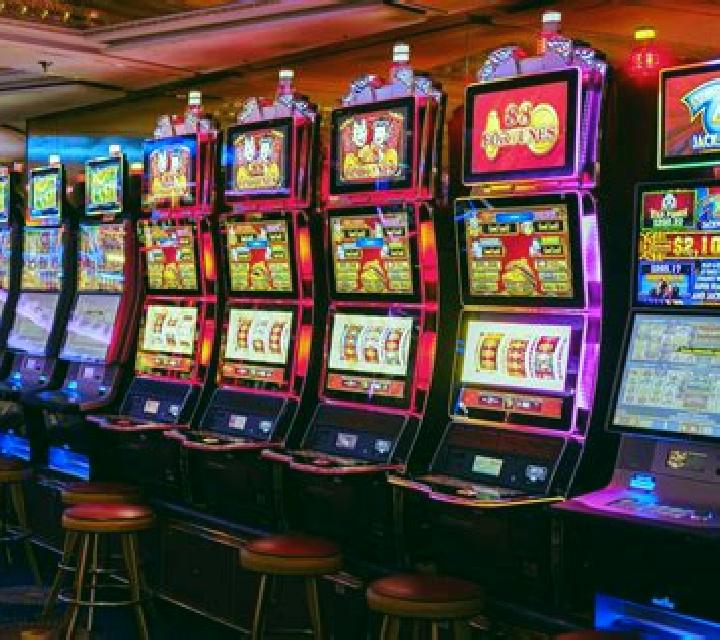 Winning Vegas slot machine