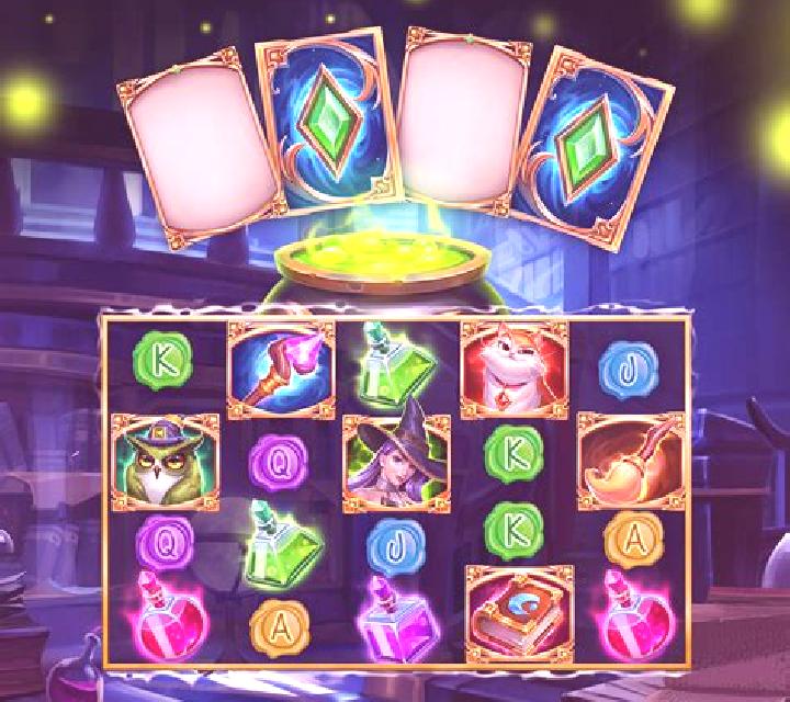 Witch Feature slot game