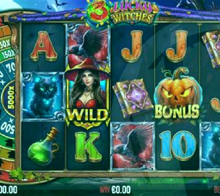 Witches Book slot game