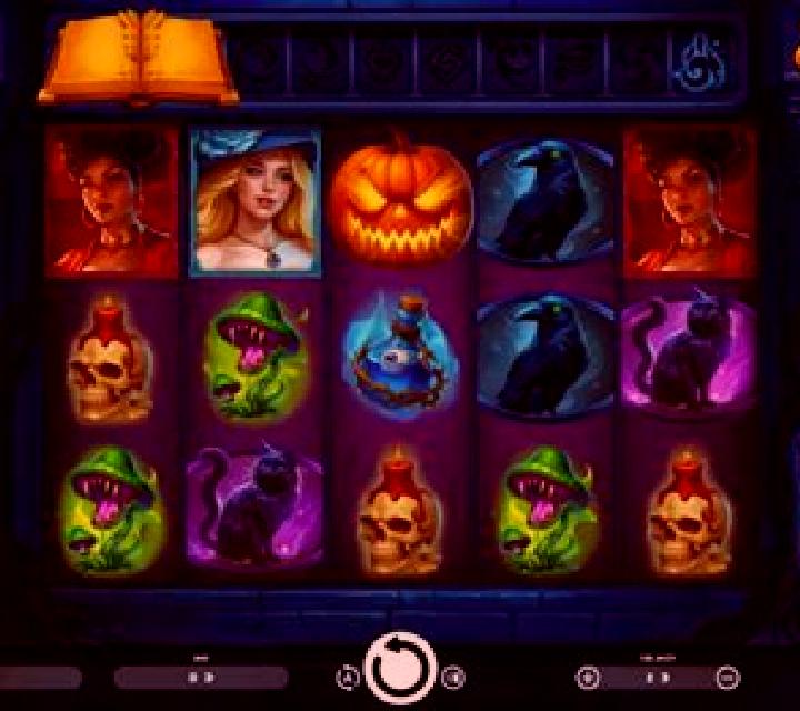 Witches Book slot