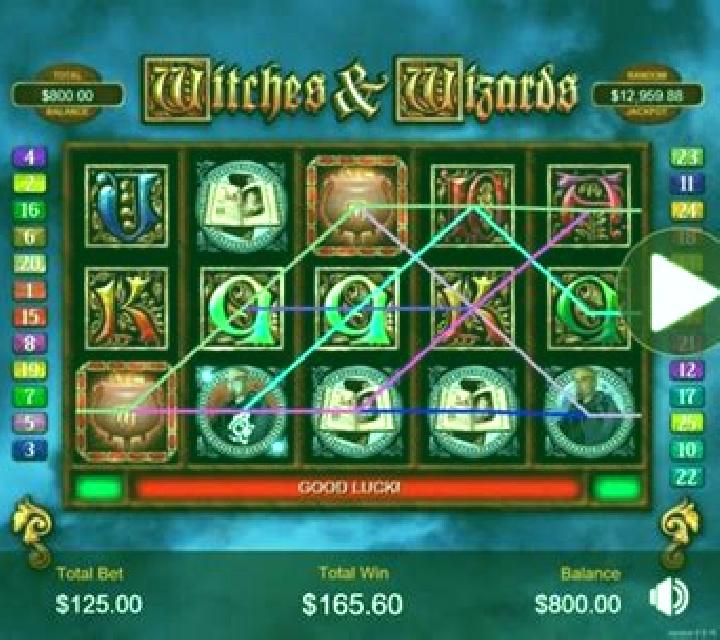 Witches & Wizards slot machine