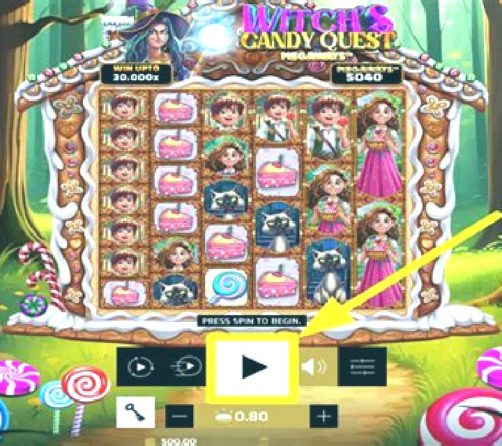 Witch s Candy Quest Megaways slot