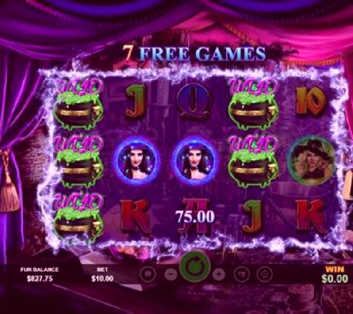 Witchy Wins slot machine