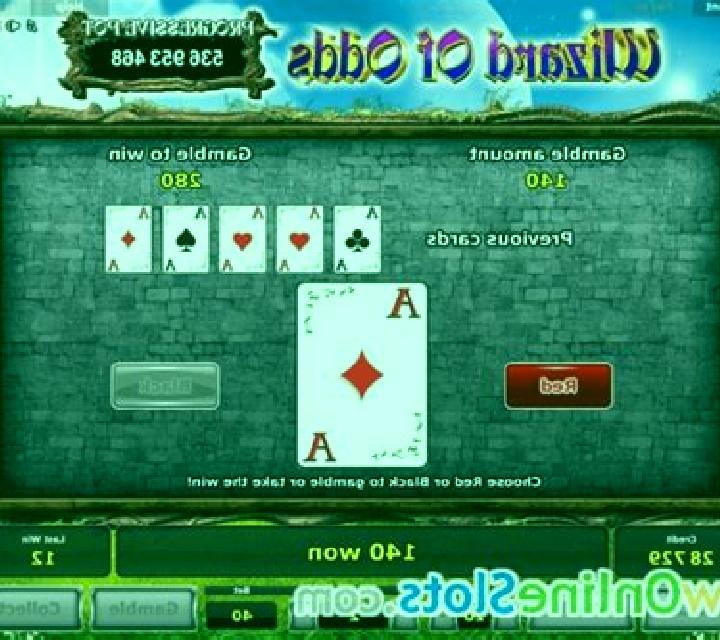 Wizard of Odds online slot