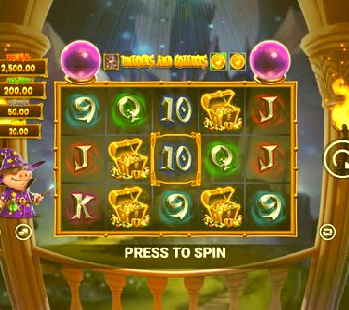 Wizard Wheels slot game