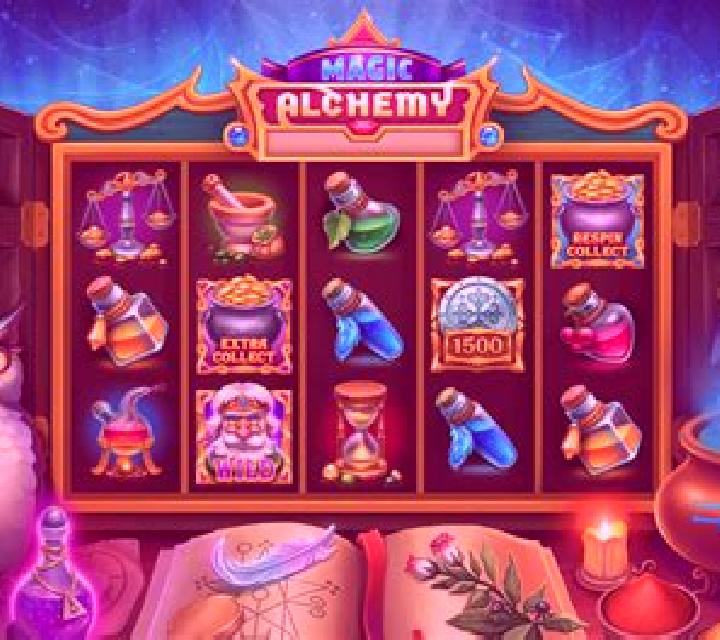 Wizard’s Alchemy slot game