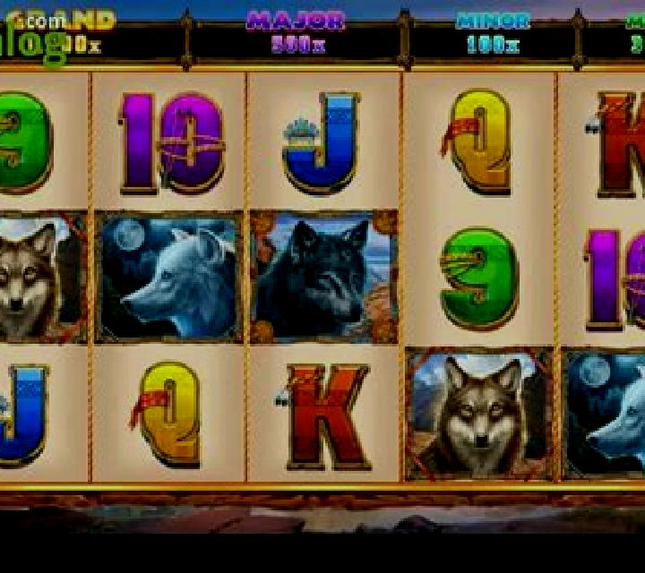 Wolf Canyon Hold and Win slot