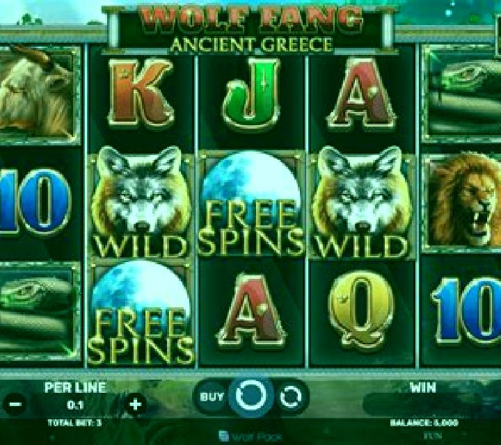 Wolf Fang - Ancient Greece online slot