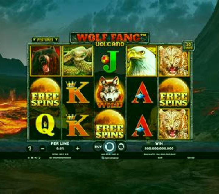 Wolf Fang - Volcano slot