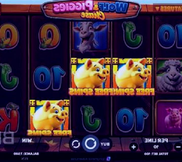 Wolf & Piggies Chase slot machine