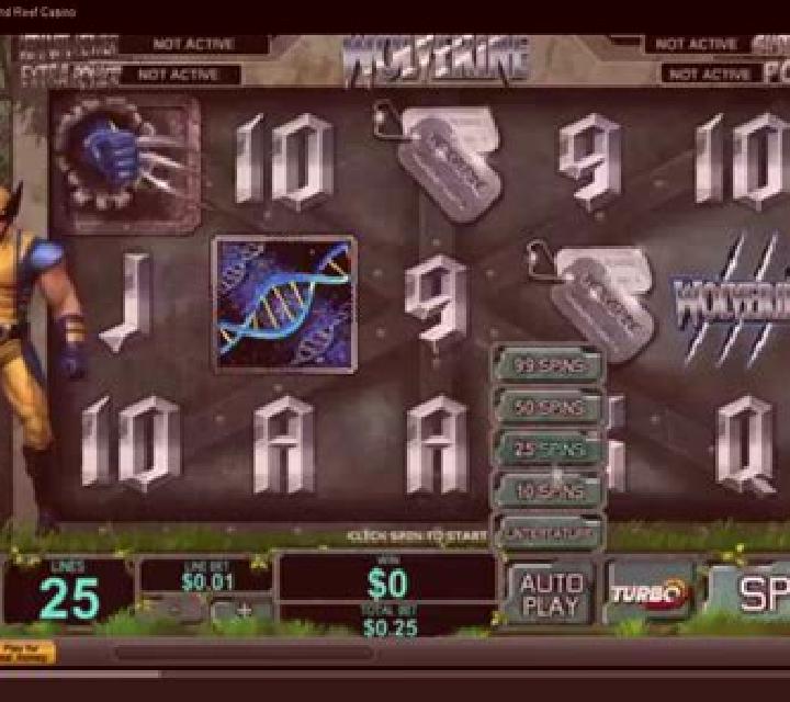 Wolverine slot machine