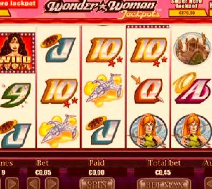 Wonder Woman Jackpots slot game