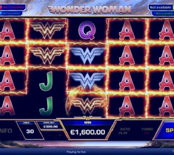 Wonder Woman Jackpots slot machine