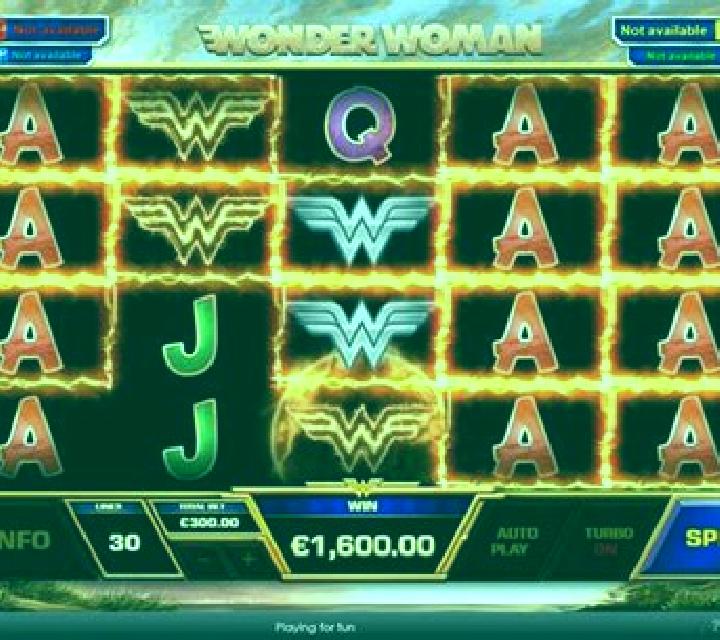 Wonder Woman (Playtech) slot machine