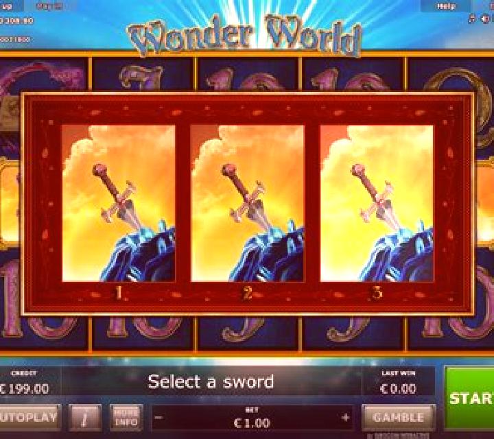 Wonder World (Eurocoin Interactive) slot game