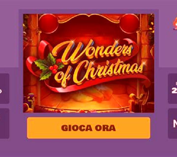 Wonders of Christmas slot machine
