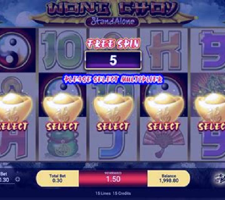 Wong TaiSin slot machine