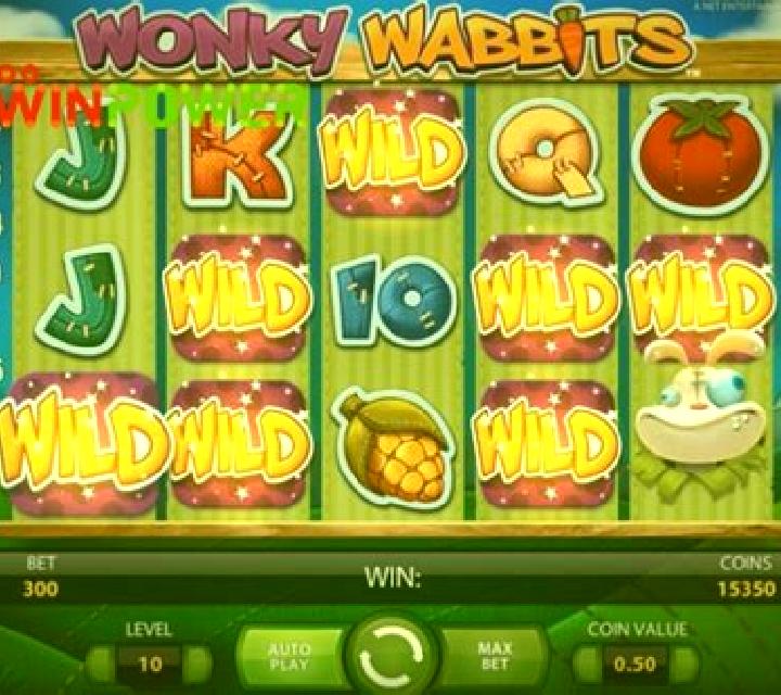 Wonky Wabbits slot machine