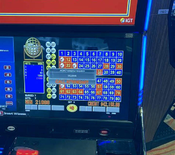 World Cup Keno slot machine