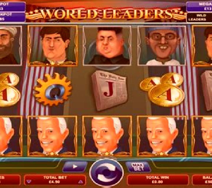World Leaders slot game