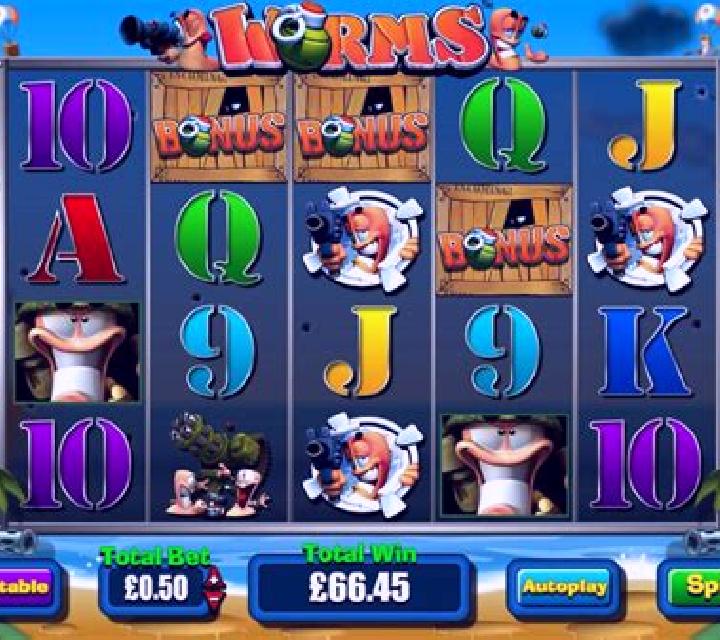 Worms (X Room) slot machine