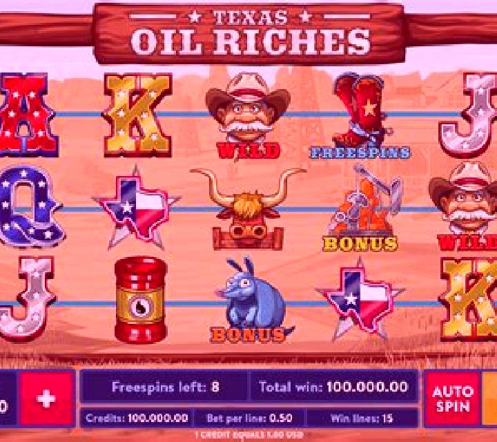 WP Bonus Texas slot machine