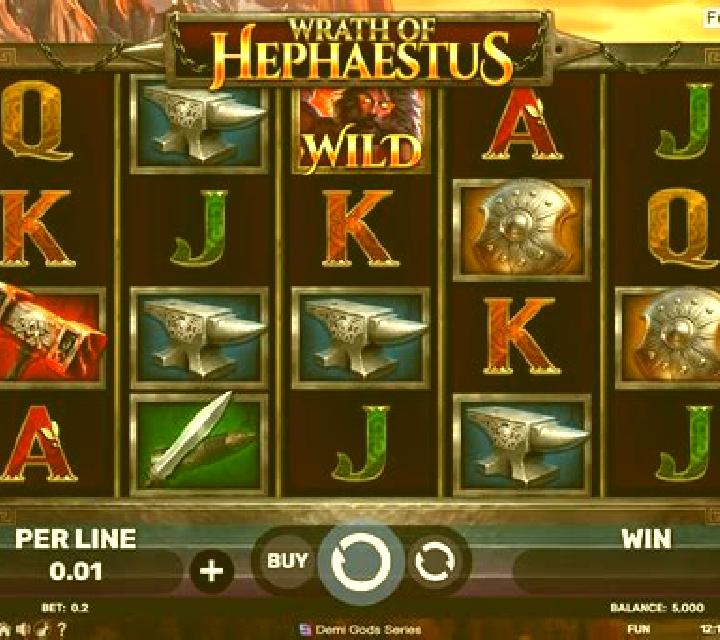 Wrath of Hephaestus slot