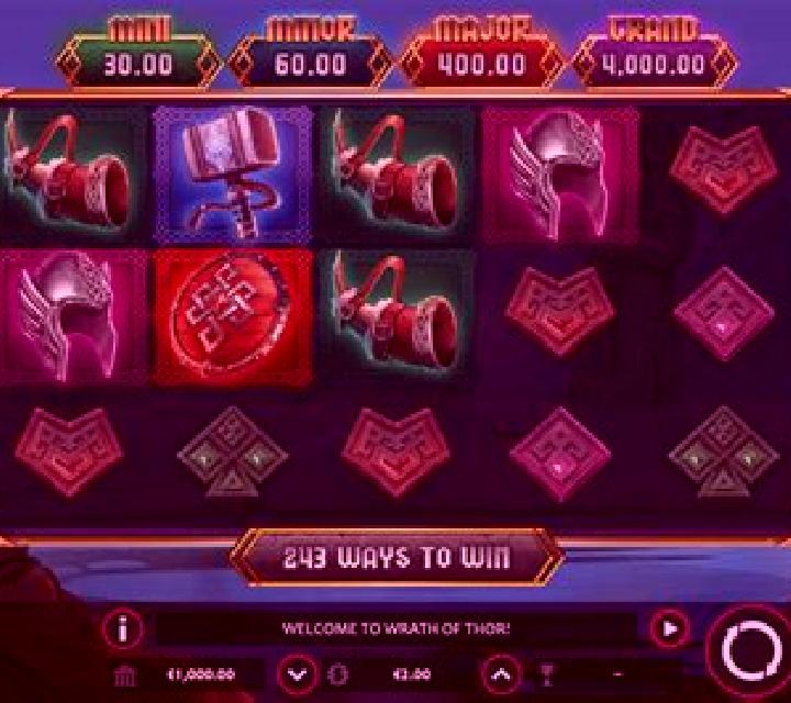 Wrath of Thor (Dream Tech) online slot