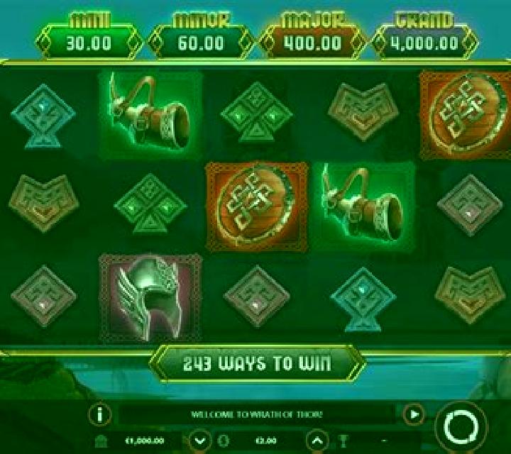 Wrath of Thor (Dream Tech) slot machine