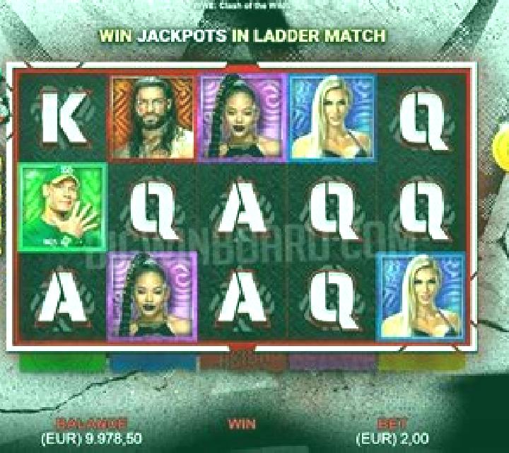 WWE: Clash of the Wilds slot machine