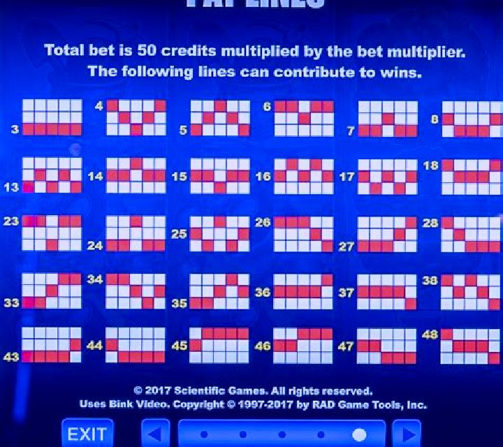 X-pand: 40 Lines slot game