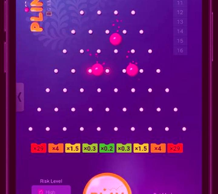Xmas Plinko slot game