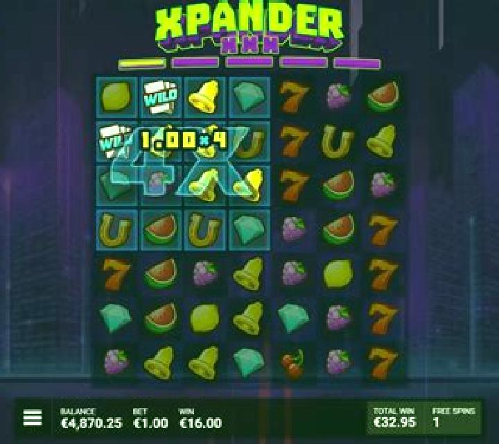 Xpander slot game
